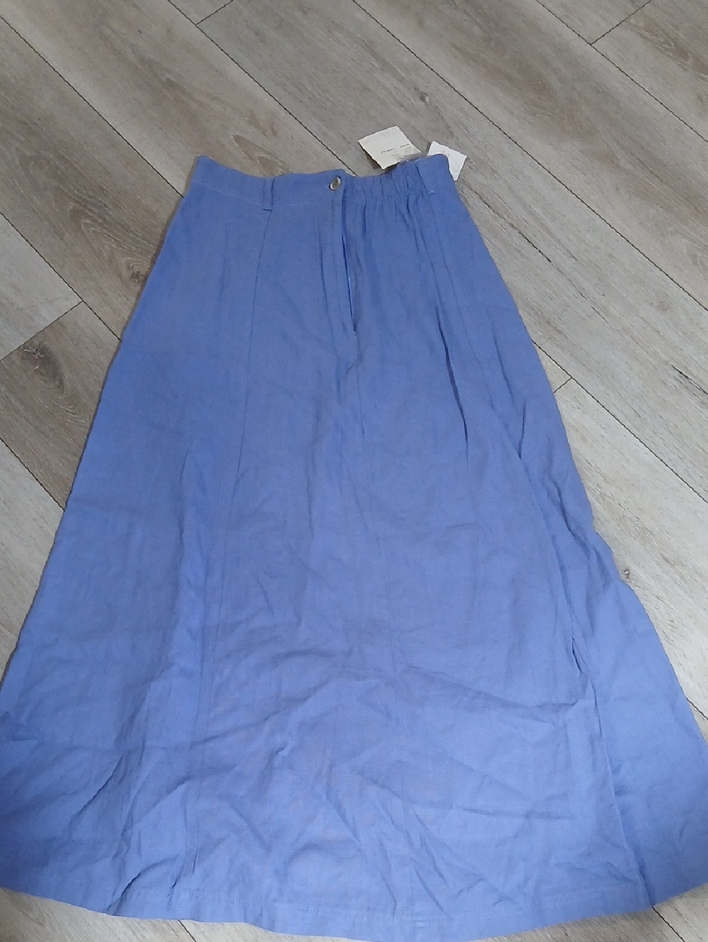 Sigrid Olsen Lavender-Blue Maxi Skirt